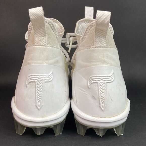 Nike Alpha Huarache 6 Elite LAX-Men\'s Sz 13-White Opalescent Cleats- 923422-115 main image 11